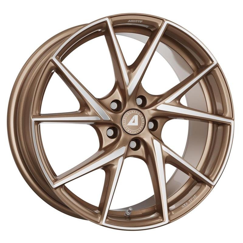 Alutec ADX.01 2022 metallic-bronze frontpolished 8.5x18/5x114.3 D70.1 ET35  
