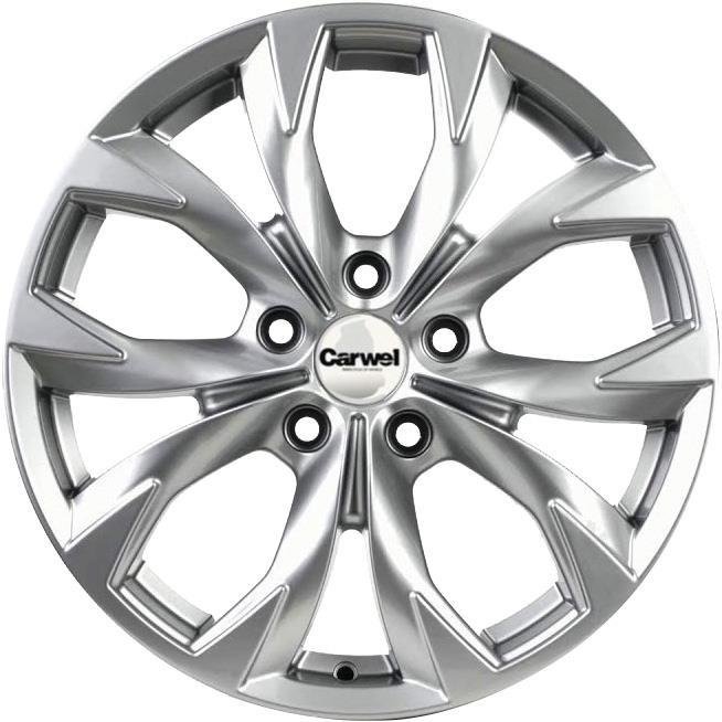 Carwel Baunt 2021 Silver 7x17/5x112 D57.1 ET50  