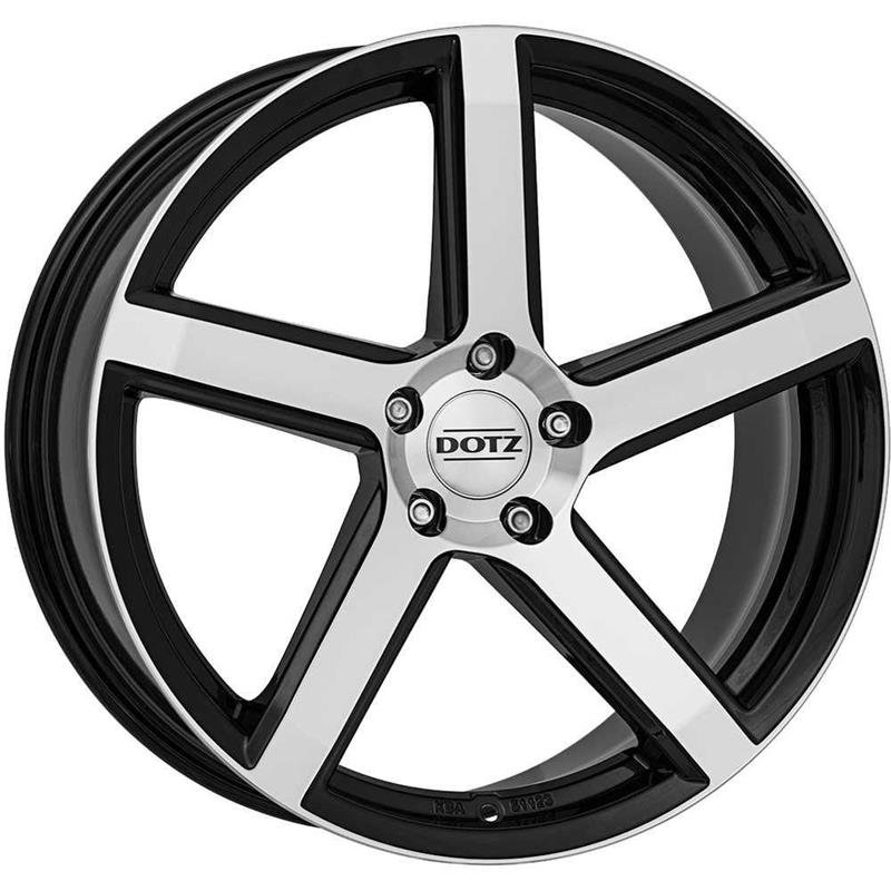Dotz CP5 dark 2021 Black Polished 7x16/4x98 D58.1 ET38  