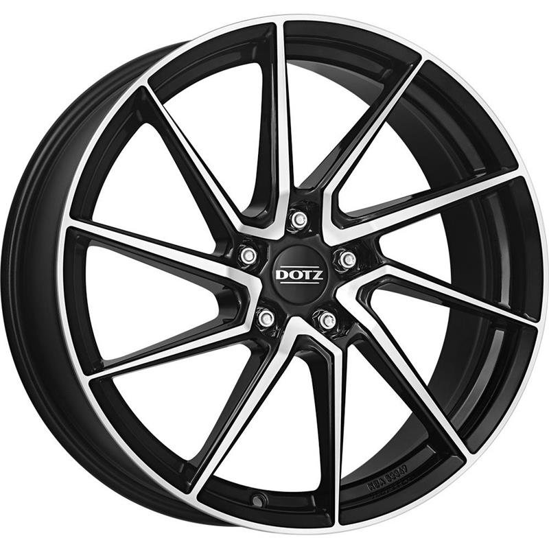 Dotz Spa dark 2021 Black/polished 7.5x17/5x112 D70.1 ET35  