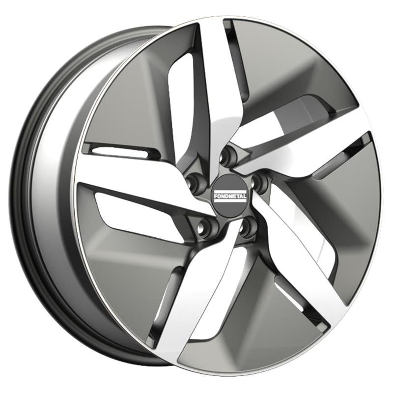 Fondmetal e-Joule 2022 Glossy Titanium Machined 9x20/5x112 D66.5 ET28  