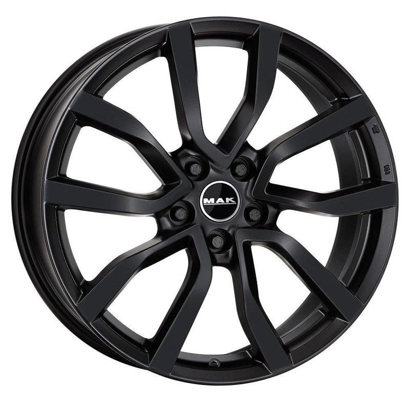 MAK Midlands 2021 Matt Black 9.5x21/5x120 D72.6 ET49  